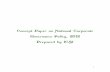 Concept Paper on National Corporate Governance Policy, 2012 Prepared · PDF fileConcept Paper on National Corporate Governance Policy, 2012 ... 1. PREAMBLE This Concept Paper on National