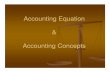 Accounting Equation   Accounts payable, notes payable, ... MoneyMoney-M- anagement Management ––for an accounting for an accounting ... (Accounting Equation)