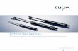 Liftline Gas Springs - Aero Materiel Liftline-EN.pdf · Liftline 5 Design and functionality of gas springs Features of gas springs Liftline is an excellent gas spring progam offered