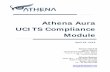 Athena Aura UCITS Compliance Module - … Aura . UCITS Compliance Module . April 25, 2016 . ... Financial Derivati ve Instruments ... Risk Management Policy of the UCITS fund.
