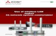 Wireless LAN Adapter - MITSUBISHI ELECTRIC GLOBAL …dl.mitsubishielectric.com/.../catalog/plcnet/l08241e/l08241ea.pdf · Wireless LAN Adapter ... CNC MITSUBISHI CNC M700/M70 Series