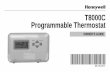 T8000C Programmable Thermostat - Honeywell · PDF file3 69-1437EF Welcome to the world of comfort and energy savings with your new Honeywell programmable thermostat. Your new Programmable