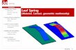Summary Nonlinear Static Analysis Leaf Springadmin.midasuser.com/UploadFiles2/webinar/Leaf_Spring...Leaf Spring 1 Step Leaf Spring (Material, Contact, geometric nonlinearity) Summary