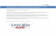 Law360 Reveals 400 Largest US Firms - Miles & · PDF fileLaw360 Reveals 400 Largest US Firms By Cristina Violante Law360, New York (March 24, 2016, ... **Firm’s previous ranking