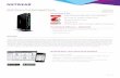 N600 Wireless Dual Band Gigabit Router - Netgear Wireless Dual Band Gigabit Router Data Sheet PAGE 2 OF 5 WNDR3700 Speed makes video streaming better. Speed makes online gaming more