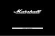 USER MANUAL - Marshall Headphones · USER MANUAL ACTON BLUETOOTH - STEREO LOUDSPEAKER. 002. ... instructions in the literature accompanying the ... THERE ARE MANY WAYS TO CONNECT