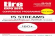 15 STREAMS - Tire Technology Expo 2018 | Home ·  · 2018-02-1215 STREAMS INCLUDING SCIENTIFIC ... Welcome to the Tire Technology Expo Conference ... 9 New Rubber Compound Additives