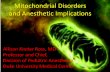 Mitochondrial Disorders Pathophysiology and Anesthetic ... · Mitochondrial Disorders . Pathophysiology . And . Anesthetic ... • 1 patient with respiratory failure, ... Disorders