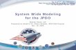System Wide Modeling for the JPDO - William J. Hughes ... · System Wide Modeling for the JPDO Shahab Hasan, LMI Presented on behalf of Dr. Sherry Borener, JPDO EAD Director Nov.
