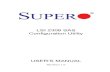 LSI 2308 SAS Configuration Utility - Super Micro Computer, Inc. · Chapter 2 provides an introduction to the LSI 2308 SAS software utility settings and how to run the LSI 2308 SAS