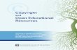 Copyright and Open Educational Resources1].pdfIntroductIon to copyrIght and LIcenSIng Intellectual Property: An Overview Intellectual property refers to creations of the mind. The