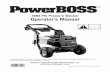 3000 PSI Pressure Washer Operator’s Manual 20309 manual_2… · 3000 PSI Pressure Washer Operator’s Manual ... Automatic Cool Down System ... • Use a respirator or mask whenever