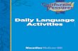 Daily Language Activities - Vacaville Unified School Districtvusddocs.vacavilleusd.org/gateway/treasures/4th_grade/Language... · Unit 1 Week 2 (TE p. 63E) Grade 4 Daily Language