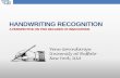 HANDWRITING RECOGNITION - CUBS - Homecubs.buffalo.edu/docs/Govindaraju-InvitedTalk-Fall2015.pdf · HANDWRITING RECOGNITION ... Image Processing using Ontology Concepts for Image Segmentation