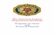 The American Legion Department of Florida Sergeant-at … · The American Legion Department of Florida ... The American Legion Department of Florida Sergeant-at-Arms and ... 10 .