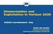 Dissemination and Exploitation in Horizon 2020ec.europa.eu/.../ref/h2020/.../8_result-dissemination-exploitation.pdf · Dissemination and Exploitation in Horizon 2020 H2020 ... "Each