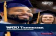 ANNUAL REPORT - WGU Tennessee · graduates prepared for success increase in income for graduates within 4 years of graduation wgu $14,700 national $8,900 employment outcomes wgu national