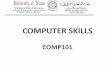 Figures – Chapter 1 · COMPUTER SKILLS COMP101. Introduction to Computer Networks . Chapter 4. Definitions and Terminologies Computer Network .