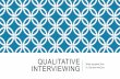 QUALITATIVE - University of Florida · Egon G. Guba (Ed.). Sage. However, qualitative researchers have tried to provide a framework for validity in qualitative research . ... (1994).
