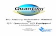 QSI Quantum HO Equipped Locomotives - Q.S.Industriesqsindustries.com/manuals/DC analog reference manual.pdf · QSI Quantum® HO Equipped Locomotives ... Diesel, Electric and Gas Turbine