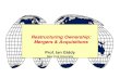 Restructuring Ownership: Mergers & Acquisitionsigiddy/restructuring/mergers.pdf · Prof. Ian Giddy New York University Restructuring Ownership: Mergers & Acquisitions