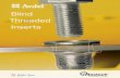Avdel Threaded Inserts - ::: THE ONE :::€¦ ·  · 2016-12-26Wherever you need high quality, ... The wide variety of Avdel® threaded inserts provides ... typically 100 % compared