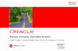 Retour d’Oracle OpenWorld 2012 - redfaire.fr · Applications JD Edwards EnterpriseOne 9.1 avec Tools 9.1 Nouvelle Interface Utilisateur ... Génération EDI/Batch des ordres de