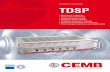 Complete equipment TDSP - CEMB: Balancing and … SHEET TDSP... · balancing machines. ... Cemb provides for a complete assistance both at a development stage, in ... on-line monitor
