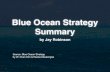 Blue Ocean Strategy Summary - images-et · Value Innovation. Analytical Tools and ... Sequence of Blue Ocean Strategy Chapter 6 Yes Price Is your price easily ... Viable Blue Ocean