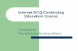 Internet DCQ Continuing Education Course - Wisconsin ... · some corrosion resistance ... Steel supports for silt supports shall be a minimum of ... stone, clean soil, concrete, reinforced
