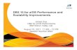 DB2 10 for z/OS Performance and Scalability Improvements · DB2 10 for z/OS Performance and Scalability Improvements James Guo ... – Migration Story ... Migration Story.. – DB2
