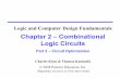Chapter 2 Combinational Logic Circuits - JUfilesjufiles.com/wp-content/uploads/2016/11/02-Combinational...Chapter 2 - Part 2 2 Overview Part 1 –Gate Circuits and Boolean Equations