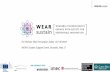 2017.05.17 CRBrus WEAR - Creative Ring · EU Horizon 2020 ‘Innovation Action’ ICT-36-2016 WEAR Sustain Support Event, Brussels, May 17 . ... of wearable technologies and smart