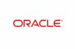 1 Copyright © 2012, Oracle and/or its affiliates. All ...€“ Stored in Oracle NoSQL database using ACID parameters ... Oracle and/or its affiliates. All rights reserved. NoSQL