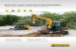 NEW HOLLAND CONSTRUCTION EQUIPMENT - … HOLLAND CONSTRUCTION EQUIPMENT PROVEN SOLUTIONS DESIGNED AROUND YOUR NEEDS. • SKID STEER LOADERS • LOADER BACKHOES • COMPACT EXCAVATORS