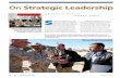 On Strategic Leadership - Capstone Homecapstone.ndu.edu/Portals/83/Documents/Spouse Info/Resources... · 12 JFQ d/ issue 54, 3 quarter 2009 ndupress.ndu.edu On Strategic Leadership