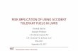 RISK IMPLICATION OF USING ACCIDENT TOLERANT …psa.ans.org/wp-content/pdf/22840_KShirvan_ATF_PSA.pdf · From: Mieloszyk, Shirvan et al., ANFM, 2015. SiC Integral Fuel Performance