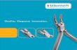 Quality. Elegance. Innovation. - Dent America 2000 ... · The Triumph Orthodontic Instrument line provides the orthodontic ... Excellent for precise archwire bending and forming ...