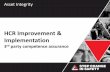 HCR Improvement & Implementation - Step Change in … Change... · 12.40-13.10 Mechanical joint integrity competencies ... HCR Improvement & Implementation • Drive and support company
