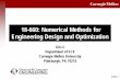 18-660: Numerical Methods for Engineering Design and ...Slide 1 18-660: Numerical Methods for Engineering Design and Optimization . Xin Li . Department of ECE . Carnegie Mellon University