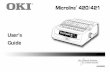 Oki Data Microline 420 Printer Manual - …static.highspeedbackbone.net/pdf/Oki-Data-Microline-420...Manual.pdf · 8 Chapter 2: Helpful Hints Saving Time Internet Support Oki Data