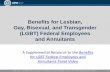 Benefits for Lesbian, Gay, Bisexual, and Transgender … Benefits for Lesbian, Gay, Bisexual, and Transgender (LGBT) Federal Employees and Annuitants A Supplemental Resource to the