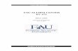 FAU ALUMNI CENTER - Florida Atlantic University · FACILITIES PROGRAM FLORIDA ATLANTIC UNIVERSITY FAU ALUMNI CENTER BT- 679 MAY 2006 Released for Final Printing June 14, 2006