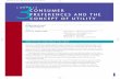 CONSUMER PREFERENCES AND THE CONCEPT … PREFERENCES AND ... us information about the intensity of a consumer’s prefer-ences. With a cardinal ... the theory of consumer behavior,