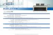 KIP 7770 - Blue Technologies · Paper Capacity 3000/6000 sq. ft. / 297/558 sq. m, ... Single Footprint KIP 7770 Production System Dual Footprint KIP 7770 Production System Optional