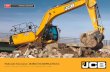 Hydraulic Excavator JS200/210/220/NLC/SC/LC - … Excavator JS200/210/220/NLC/SC/LC Engine Power: 129kW (173hp) Bucket Capacity: ... the JS range. For ultra versatility, JCB offers