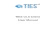 TIES v5 User Manual - ties.upmc.comties.upmc.com/doc/TIES v5 User Manual.pdf · User Manual . 1 TIES User Manual ...