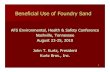 Beneficial Use of Foundry Sand - afsinc.net Reuse-Kurtz.pdf · • Construction Debris ... • Prior to beneficial reuse, this material was ... beneficial use of foundry sand and