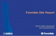 Fermilab Site Reportcd-docdb.fnal.gov/0051/005122/001/Fermilab Site Report.pdf · Fermilab Site Report ... Plone Migration Cont. Small Projects Next Generation Evaluation ... •