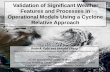 Validation of Significant Weather Features and Processes ... Colle_PI_Meeting_2016.pdf · Validation of Significant Weather Features and Processes in ... where model or observed values